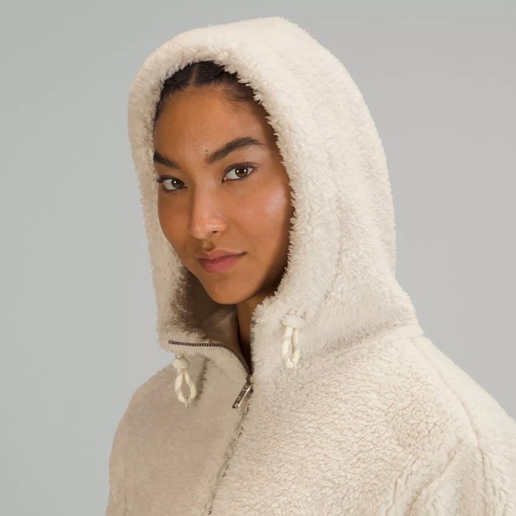 NWT LULULEMON Textured Fleece 1/2 Zip (6) - Picture 5 of 6